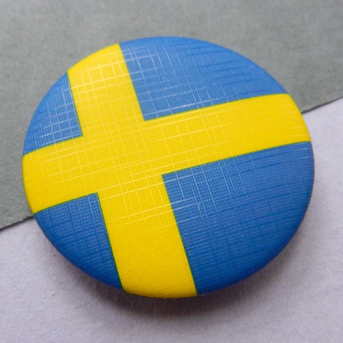 [손거울]스웨덴-국기옵션에서 사이즈를 선택하세요