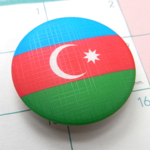 [손거울]아제르바이잔-국기옵션에서 사이즈를 선택하세요