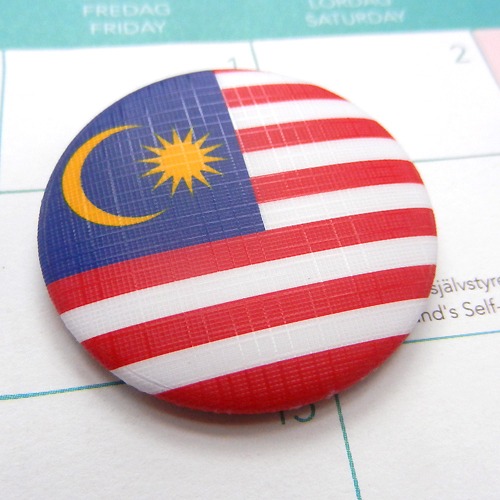 [손거울]말레이시아-국기옵션에서 사이즈를 선택하세요