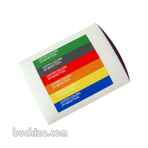 베네통 Color 패턴스티커 [Benetton] 가로 14cm X 세로 13.3cm [Digital Print]
