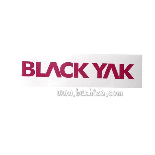 BLACK YAK 1색깔있는 부분만이 스티커입니다