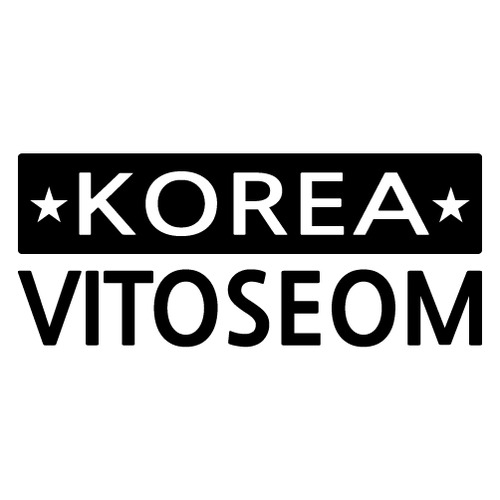 [한국의 섬-BOX 형]비토섬 A색깔있는 부분만이 스티커입니다.