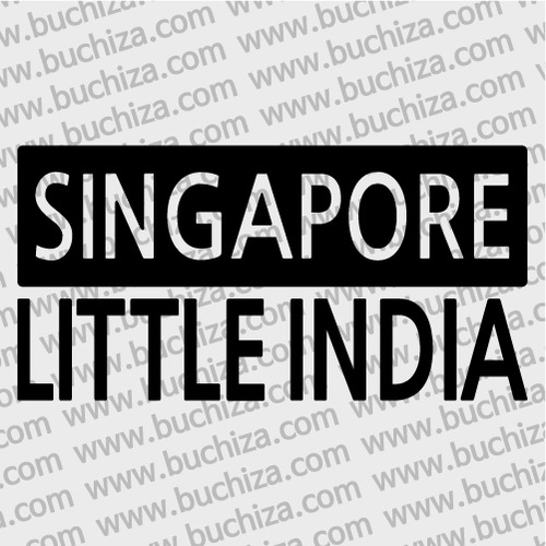 [세계 CITY TOUR] 싱가포르/리틀 인디아 A색깔있는 부분만이 스티커입니다.