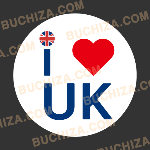I LOVE UK 2[Digital Print 스티커] 