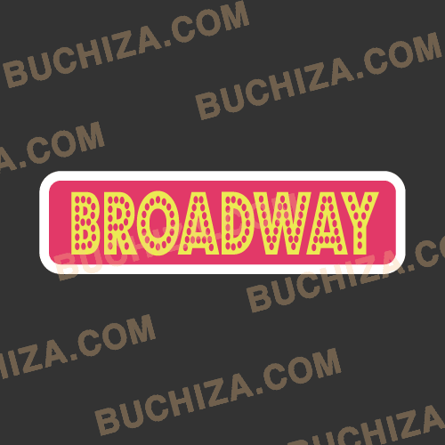 Broadway[Digital Print 스티커]