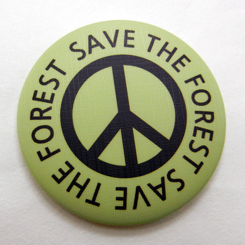 캠페인 뱃지 - SAVE THE FOREST(숲) A-1