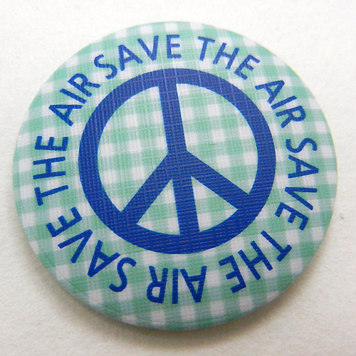 캠페인 뱃지 - SAVE THE AIR(공기) D