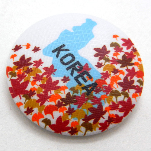 대한민국 뱃지  -한반도시리즈 / 사계 중 가을