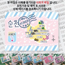순천 마그네틱 마그넷 자석 기념품 랩핑 판타지아 굿즈  제작