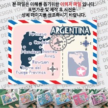 아르헨티나 마그넷 기념품 랩핑 Peak 자석 마그네틱 굿즈 제작