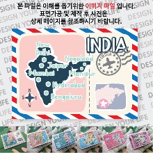 인도 마그넷 기념품 랩핑 Peak 자석 마그네틱 굿즈 제작
