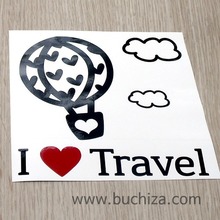 I ♥ Travel - 푸른창공사진상 블랙 + 레드 하트 부분만이 스티커 입니다....^^;;사진 아래 ㅡ&gt; 예쁜 [ I ♥ Travel ] 스티커 많이 있어요.....^^*