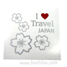 I ♥ Travel-일본/벚꽃 2색깔있는 부분만이 스티커입니다.