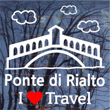 I ♥ Travel-이탈리아/리알토다리색깔있는 부분만이 스티커입니다.