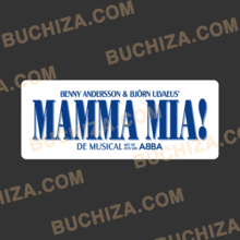[뮤지컬 / 영화 : 영국 - 런던 / 스웨덴] Mamma Mia - 1999년 4월 6일 초연[Digital Print 스티커] 