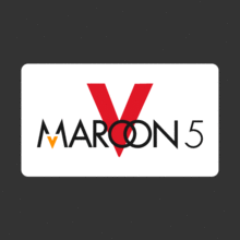 [미국 - 밴드] Maroon 5[Digital Print 스티커] 