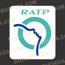 [Rail 시리즈]  [ RATP ] 파리교통공단 [ R&amp;#233;gie Autonome des Transports Parisiens - 파리메트로 및 다양한 교통수단을 운영하고 있는 국영기업 ][Digital Print 스티커] 