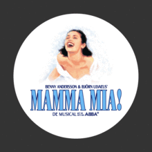 [뮤지컬 / 영화 : 영국 - 런던 / 스웨덴] Mamma Mia - 1999년 4월 6일 초연_2 [Digital Print 스티커]