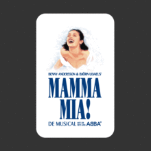 [뮤지컬 / 영화 : 영국 - 런던 / 스웨덴] Mamma Mia - 1999년 4월 6일 초연_3 [Digital Print 스티커]