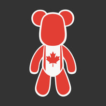 FlagBear 캐나다 국기[Digital Print]