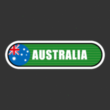 [Bar 국기] 호주[Digital Print 스티커]