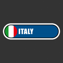 [Bar 국기] 이탈리아[Digital Print 스티커]