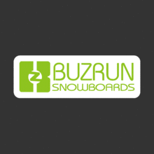 [스키/보드] Buzrun - Lime[Digital Print 스티커]