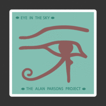 [레젼드밴드 / 영국] 엘런 파슨스 프로젝트(Eye In The Sky 앨범자켓) [Digital Print 스티커]사진 아래 ㅡ&gt; 다양한 [ 락밴드 / 레젼드스타 ] 스티커 많이 있습니다....^^* 