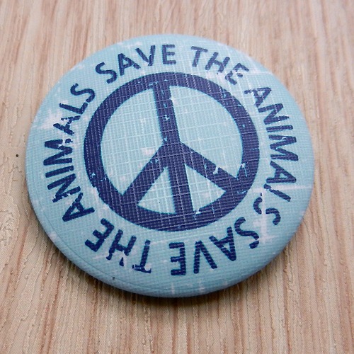 캠페인 뱃지 - SAVE THE ANIMALS A-2