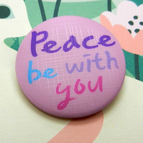 [뱃지-C]Peace be with you(평화를 빕니다)옵션에서 사이즈를 선택하세요