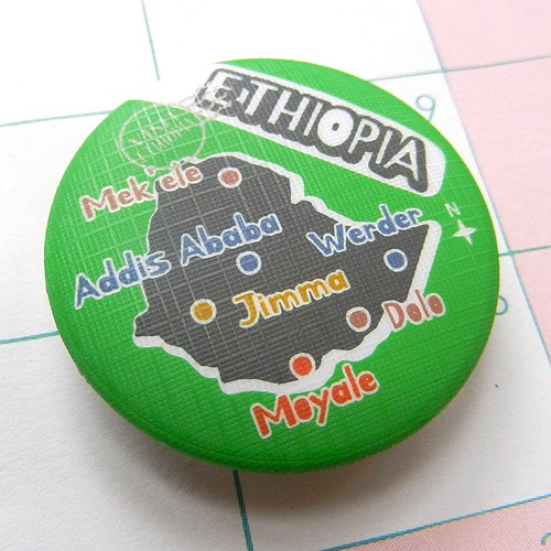 에티오피아마그넷 / 원형지도 - fantastic