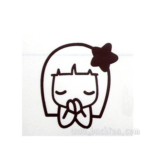 [기도하는 올리브]소녀감성 큐티-별색깔있는  부분만이 스티커입니다