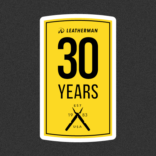 [아웃도어]  Leatherman30years 옐로우[Digital Print]