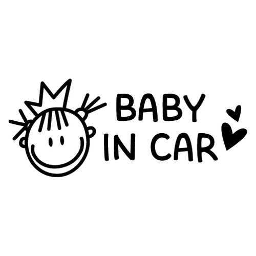 [BABY IN CAR]공주 2