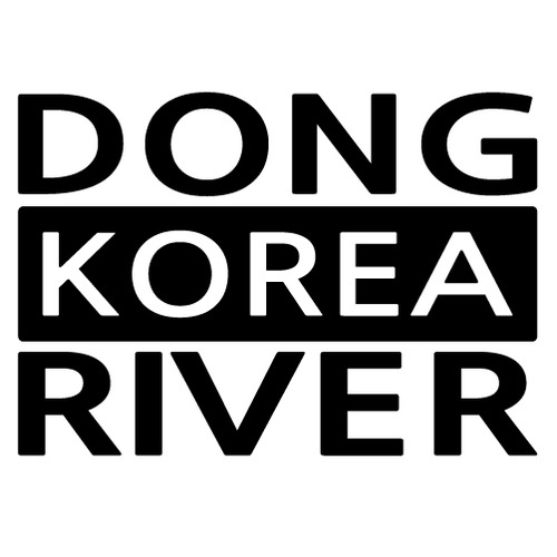 [한국의 강] 동강/3단형 A색깔있는 부분만이 스티커입니다.