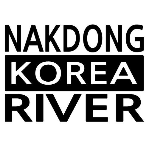 [한국의 강] 낙동강/3단형 A색깔있는 부분만이 스티커입니다.