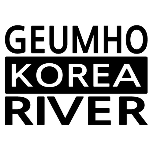 [한국의 강] 금호강/3단형 A색깔있는 부분만이 스티커입니다.