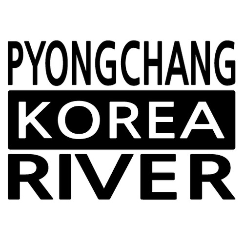 [한국의 강] 평창강/3단형 A색깔있는 부분만이 스티커입니다.