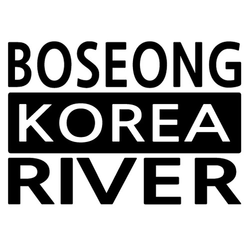[한국의 강] 보성강/3단형 A색깔있는 부분만이 스티커입니다.