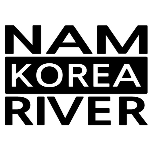 [한국의 강] 남강/3단형 A색깔있는 부분만이 스티커입니다.