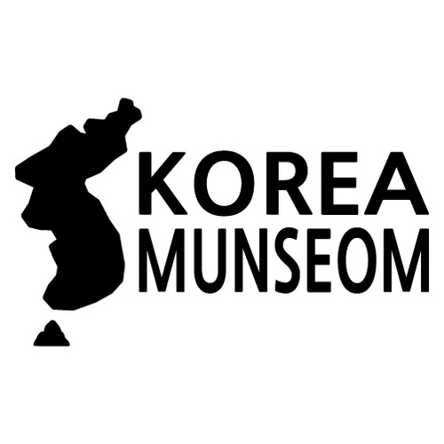 [한국의 섬-지도형]문섬 A색깔있는 부분만이 스티커입니다.