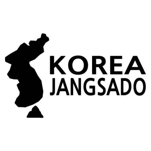 [한국의 섬-지도형]장사도 A색깔있는 부분만이 스티커입니다.