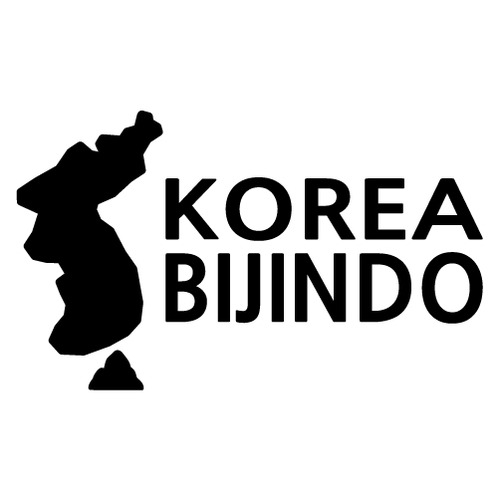[한국의 섬-지도형] 비진도 A색깔있는 부분만이 스티커입니다.