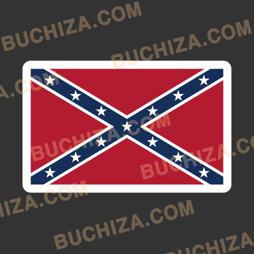 미국 남부연합기 - 미국 남북 전쟁 당시 남부연합국이 사용하던 상징[Digital Print] 