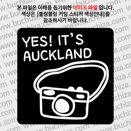 [블링블링 세계여행(도시명)]카메라-뉴질랜드/오클랜드 B 옵션에서 색상을 선택하세요(블링블링 커팅스티커 색상안내 참조)