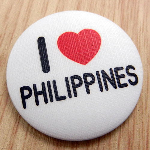 [뱃지 / 아시아 / 필리핀 ]아이 러브 필리핀사진 아래 ㅡ&gt; [ 필리핀 유명 도시 ] 거의 대부분이 뱃지로 준비 중 입니다...^^*