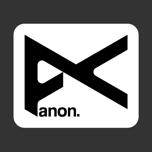 [스키/보드] Anon - Black[Digital Print 스티커]