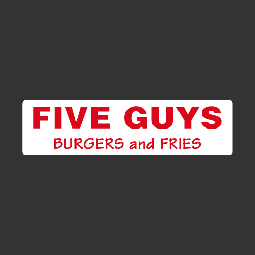 [Food - 미국] Five Guys[Digital Print 스티커] 