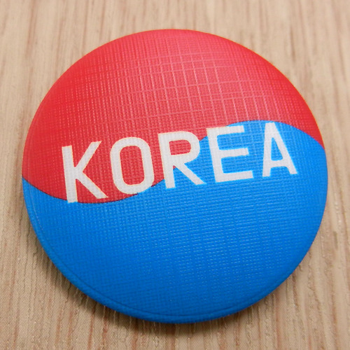대한민국 뱃지  - KOREA  태극 / 일반형 