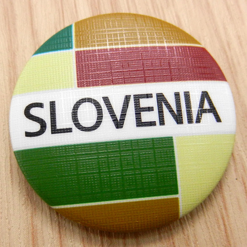 슬로베니아뱃지- 슬로베니아 / 컬러브릭